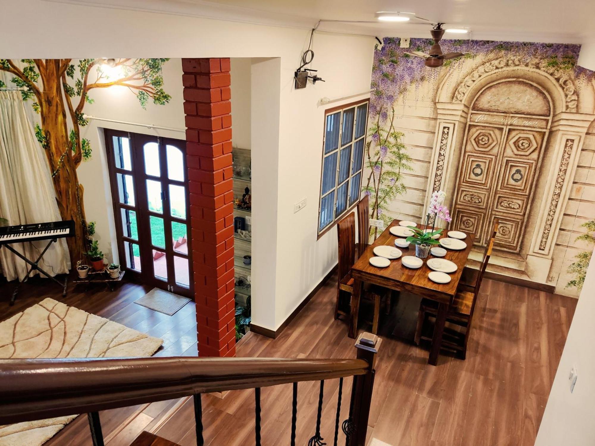 The Rustic Manor - Homestay Bangalore Exterior foto